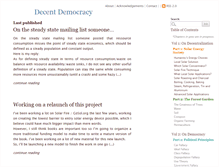 Tablet Screenshot of decent-democracy.org